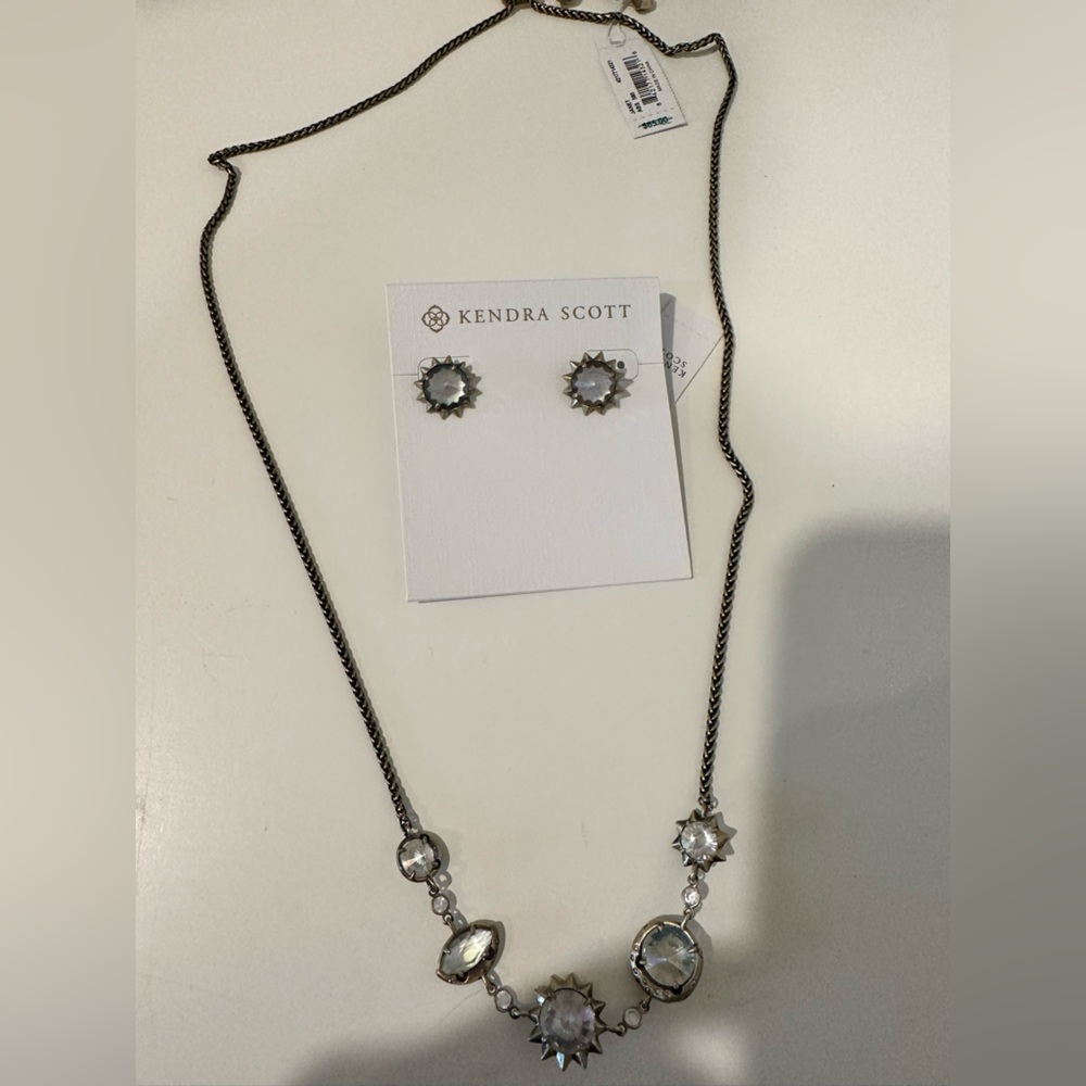 Kendra Scott Janet necklace and Irene earrings NWT